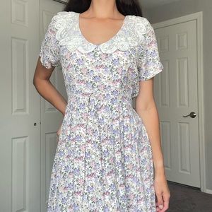 💔Vintage 1980’s Expo floral dress